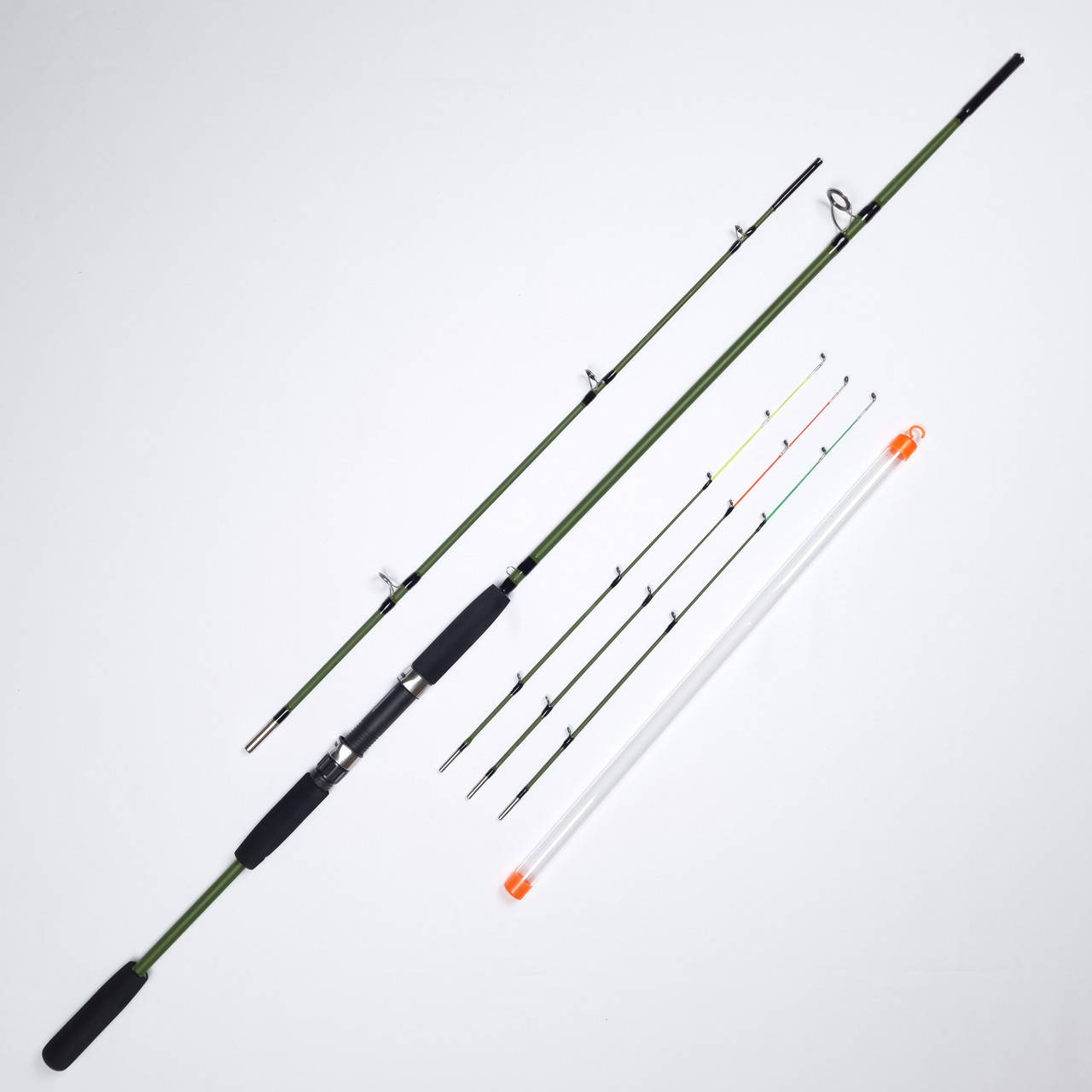 

Фидерное удилище SamsFish Evolution 120-180г 3м бюджетный фидер крокодил, Хаки