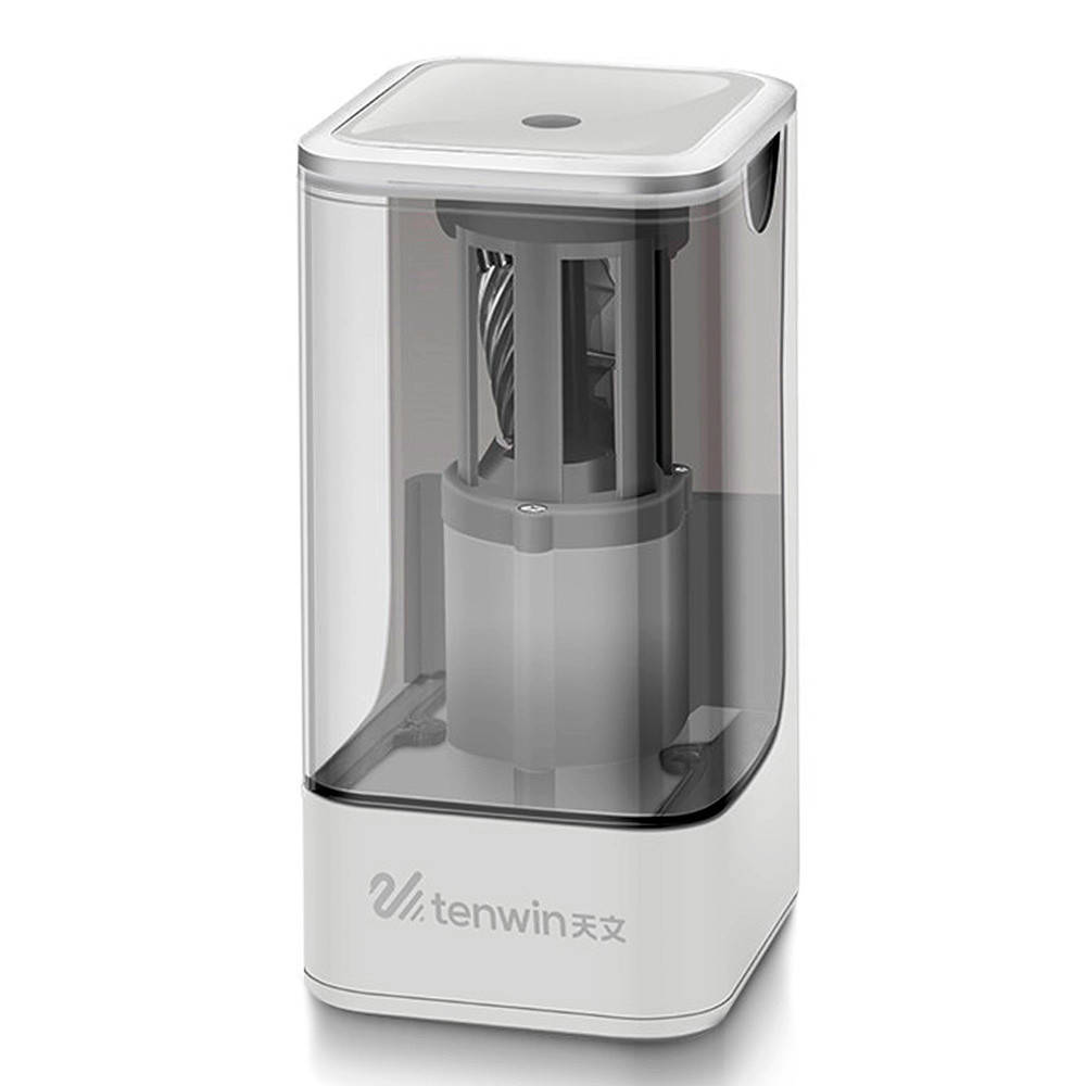 

Электрическая точилка для карандашей Tenwin 8006 USB Электроточилка для карандашей белая, Белый