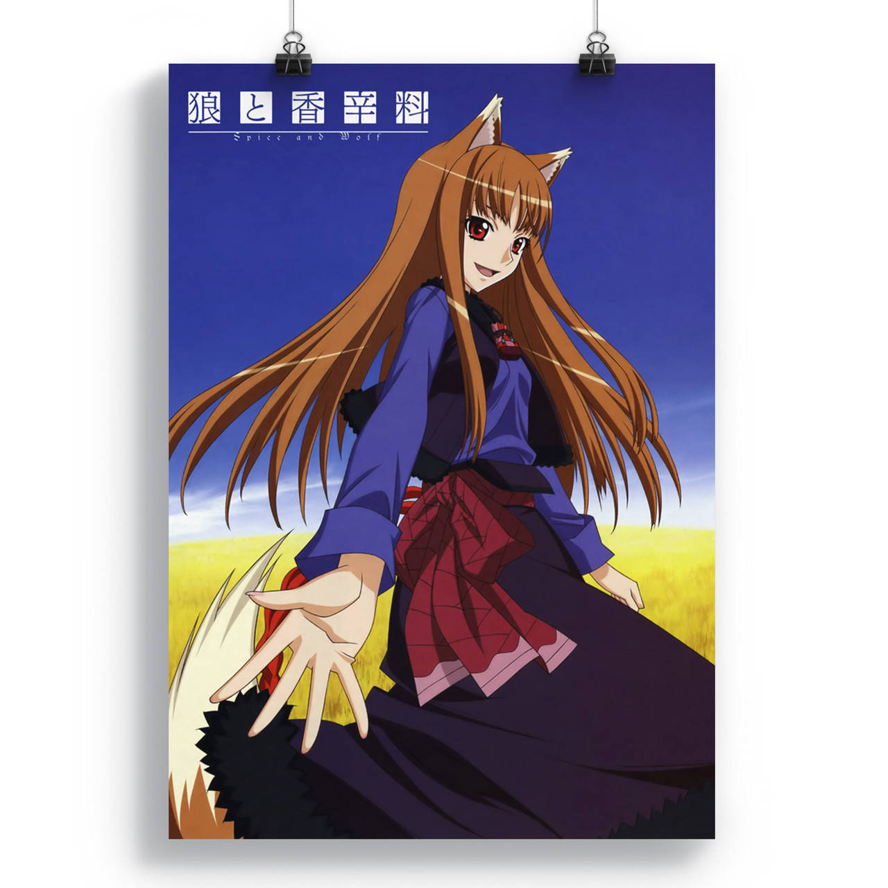 

Плакат Волчица и пряности | Spice and Wolf 01
