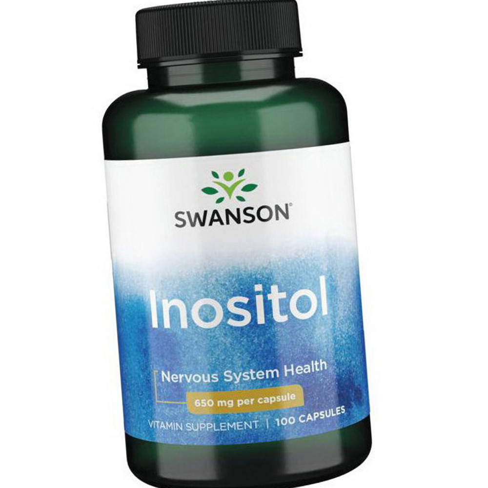 

Инозитол Swanson Inositol 650 mg 100 капскл