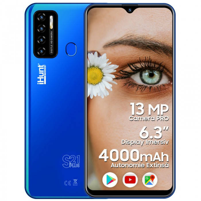 

Мобильный телефон смартфон iHunt S21 Plus 2021 Blue
