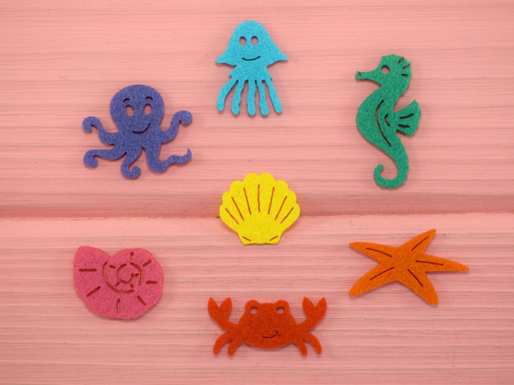 

МИНИ-вырубка "На морском дне" (7 шт.)