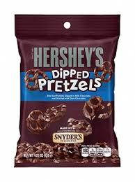 

Конфеты Hershey's Milk Chocolate Dipped Pretzels, 120 г