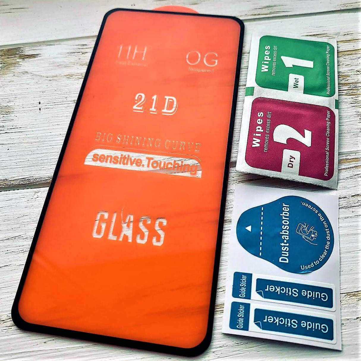 

Защитное стекло для ZTE Blade v2020 21D чёрное, Прозрачный
