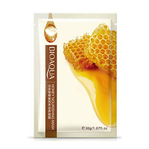

Тканевая маска для лица с медом BIOAQUA, 30g.