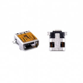 

Разьем зарядки (коннектор) Fly DS103, DS105, FS107, DS113, DS120, E130, E145, TS105, TS90 (mini USB) 10pin