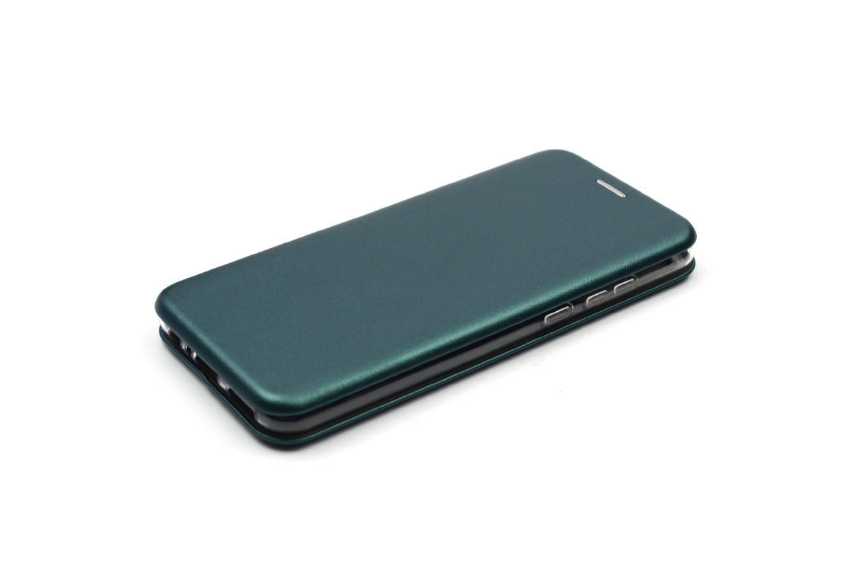 

Чехол книжка Level для Huawei Y6P Экокожа Зеленый, Зелёный