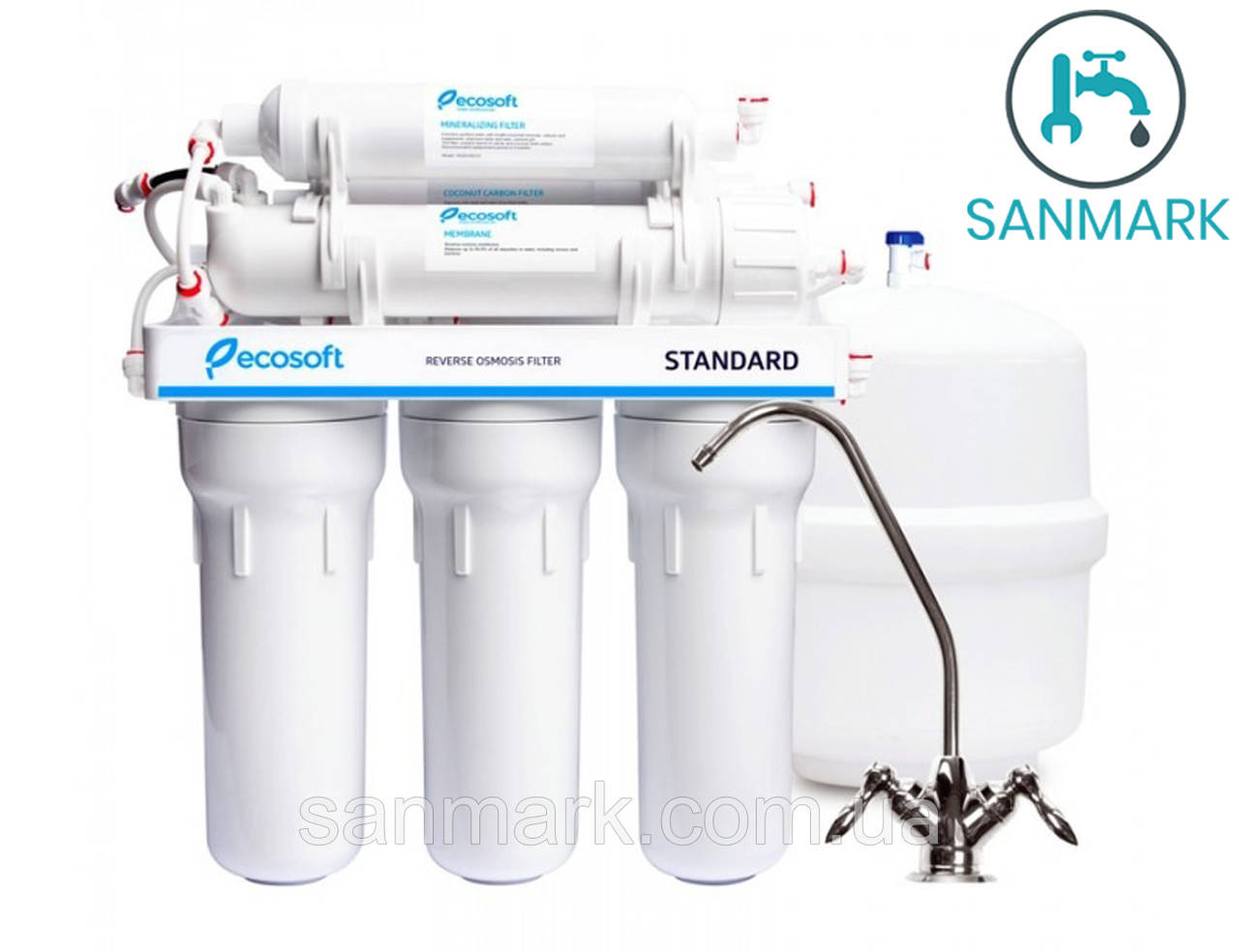 

Фільтр зворотного осмосу Ecosoft Standard 6-50 (MO650MECOSTD)