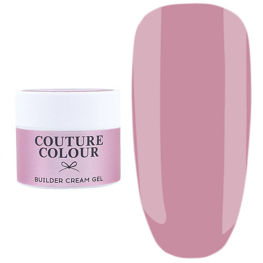 

Крем-гель строительный Couture Colour Builder Cream Gel Elegant pink, мягкий розовый, 15 мл