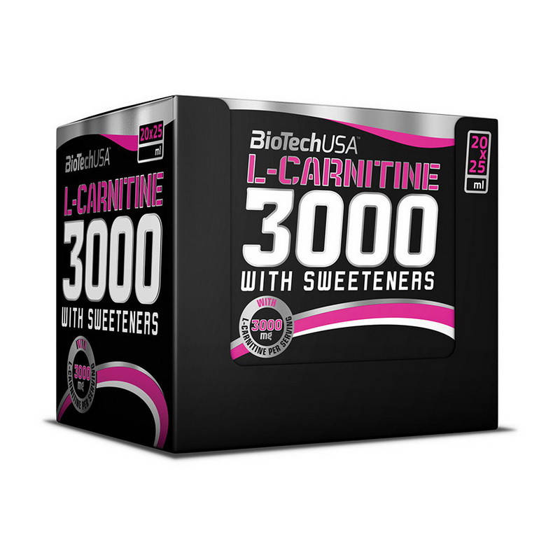 

L-карнитин BioTech L-Carnitine Ampule 3000 20 x 25 ml