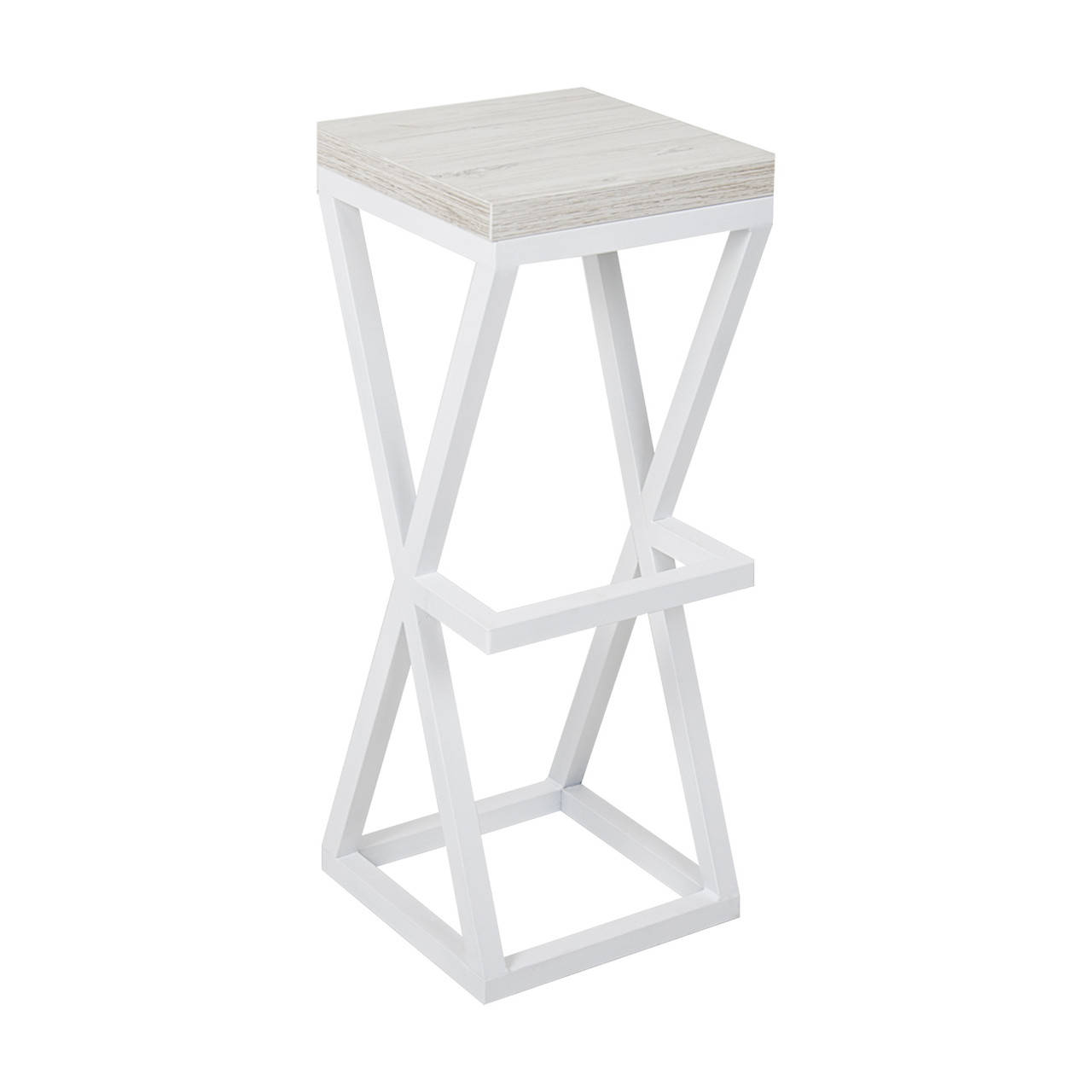 

Стул барный "Бундук" Аляска белый каркас ()