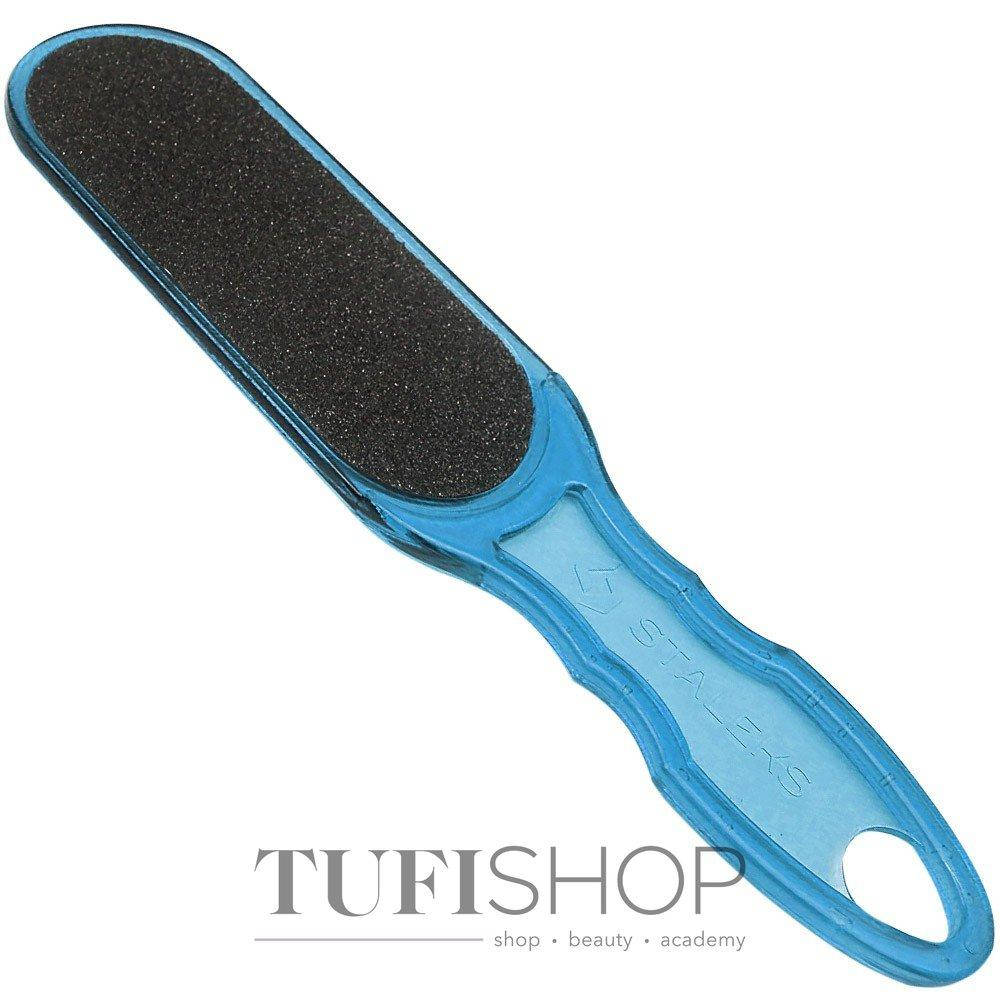 

Пилка для ног Staleks Classic пластик - голубой, 80/120 (10/2)