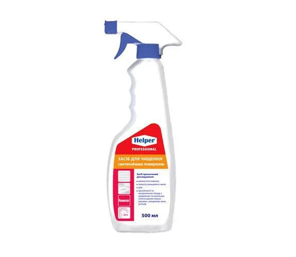 

Средство для сантехники и керамики от ржавчины налета 500 ml спрей ТМ Helper Professional