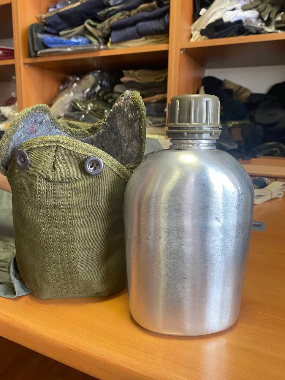 

Фляга тактическая алюминевая в чехле 1л Турция