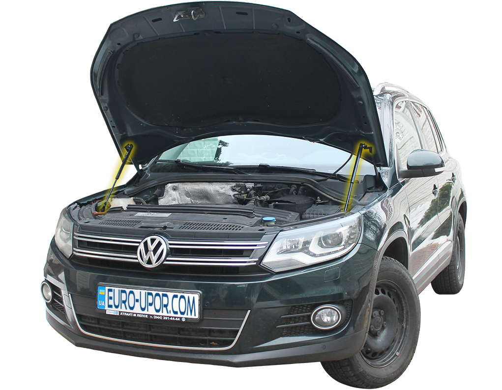

Газовый упор капота (амортизатор капота) для Volkswagen Tiguan / Фольксваген Тигуан (2007-2017)