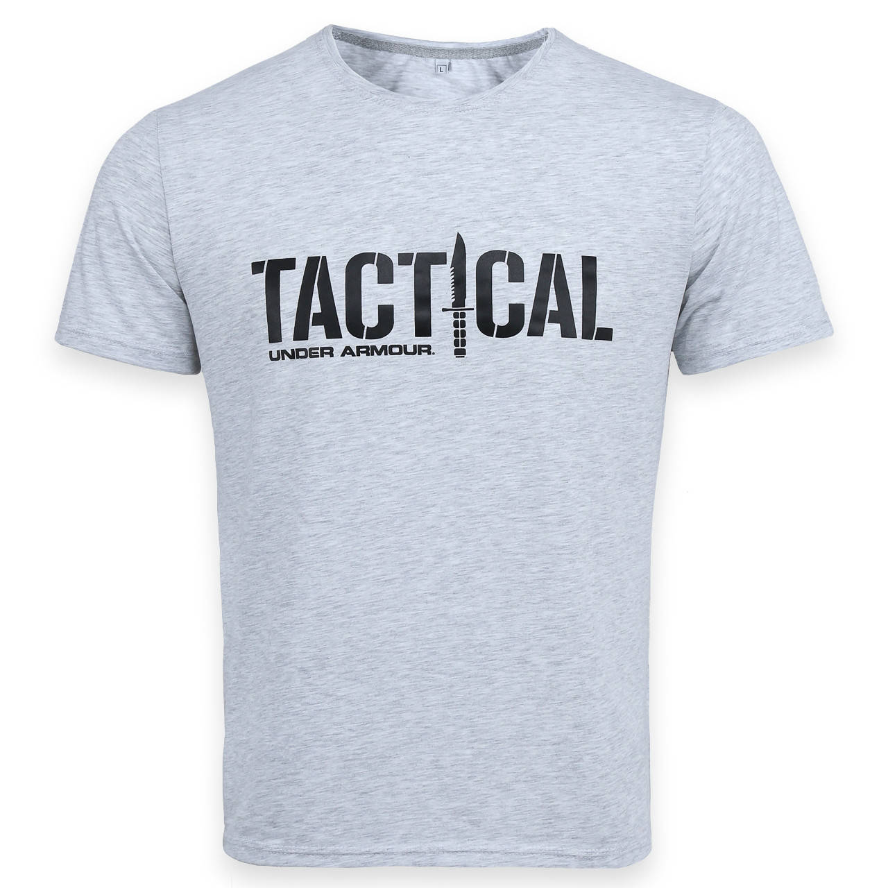 

Футболка спортивная бел меланж UNDER ARMOUR "TACTICAL" Ф-10 WTGRI L(Р) 20-910-020