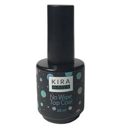 

Гель-лак Kira Nails No Wipe Top Coat 15 мл