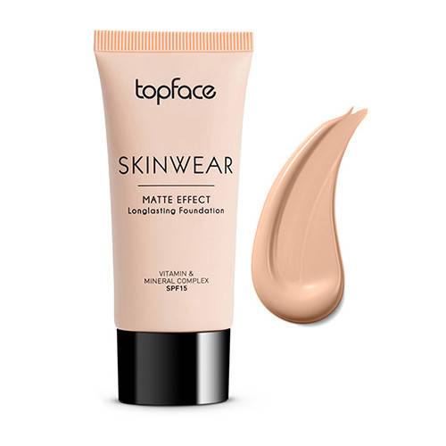 

Тональный крем матирующий TopFace SkinWear SPF15