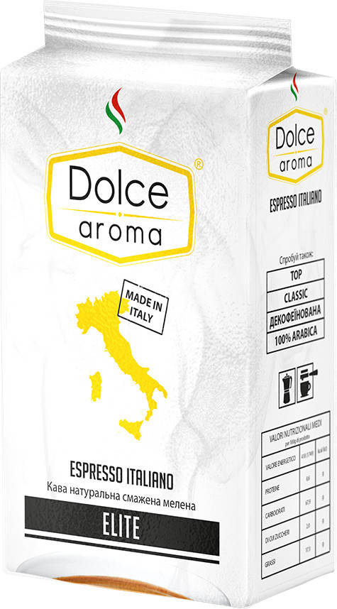 

Молотый кофе Dolce Aroma Elite 250 гр
