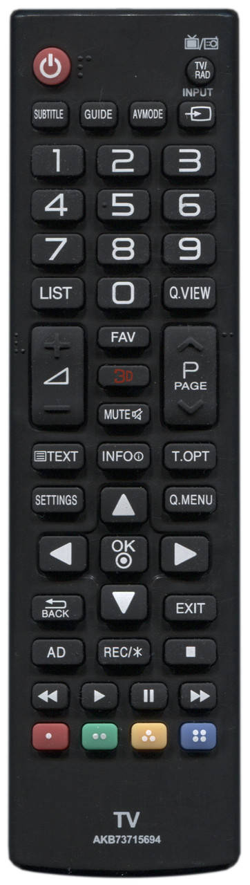 

Пульт для телевизора LG AKB73715694