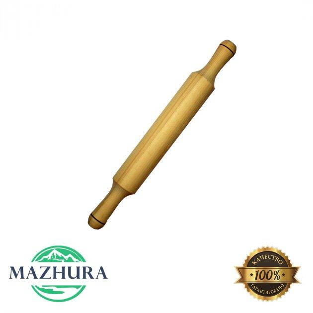 

Скалка деревянная длина 40см рабочая 25 диамтр 4,5 mz422098 MAZHURA