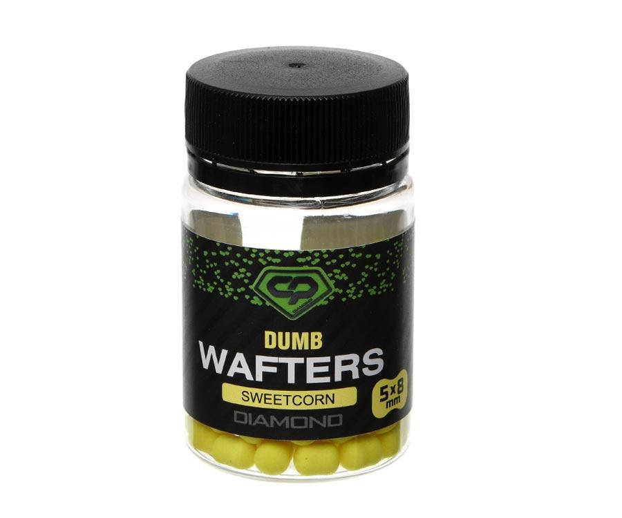 

Бойлы Carp Pro Diamond Dumb Wafters Diamond 5-8мм Sweetcorn