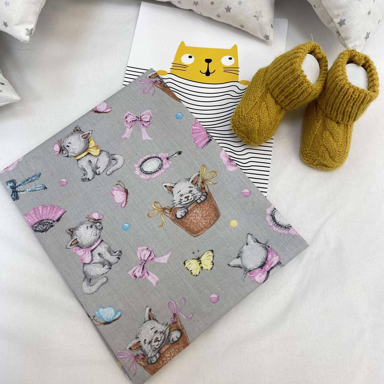 

Пеленка детская хлопковая Размер 80см*100см. ХП-855, Разные цвета