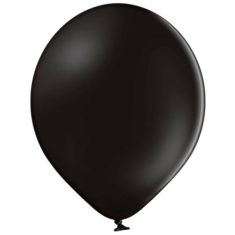 

Латексные шарики 10,5" пастель В85/025 черный 50шт/уп BelBal