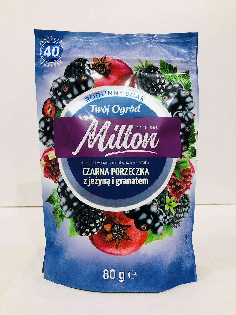 

Чай Milton фруктовий смородина 40пак