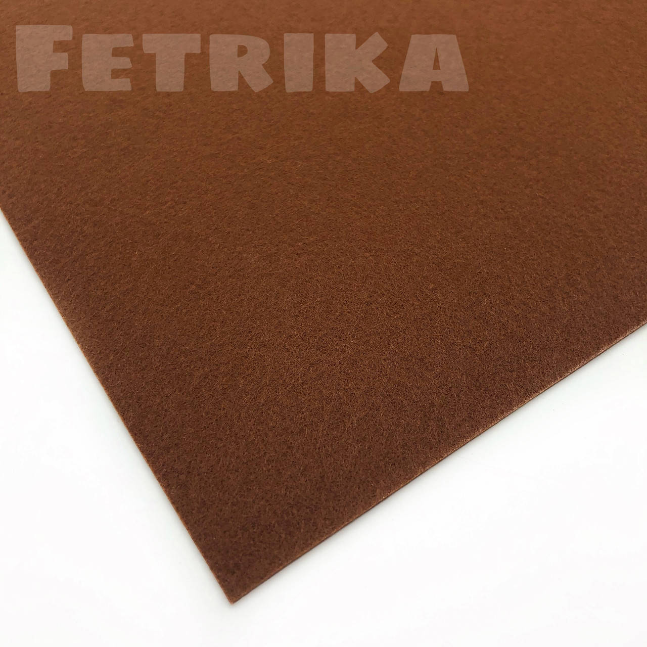 

Фетр корейский жесткий 1,2 мм, 20*30 см, КОРИЧНЕВЫЙ, № 883
