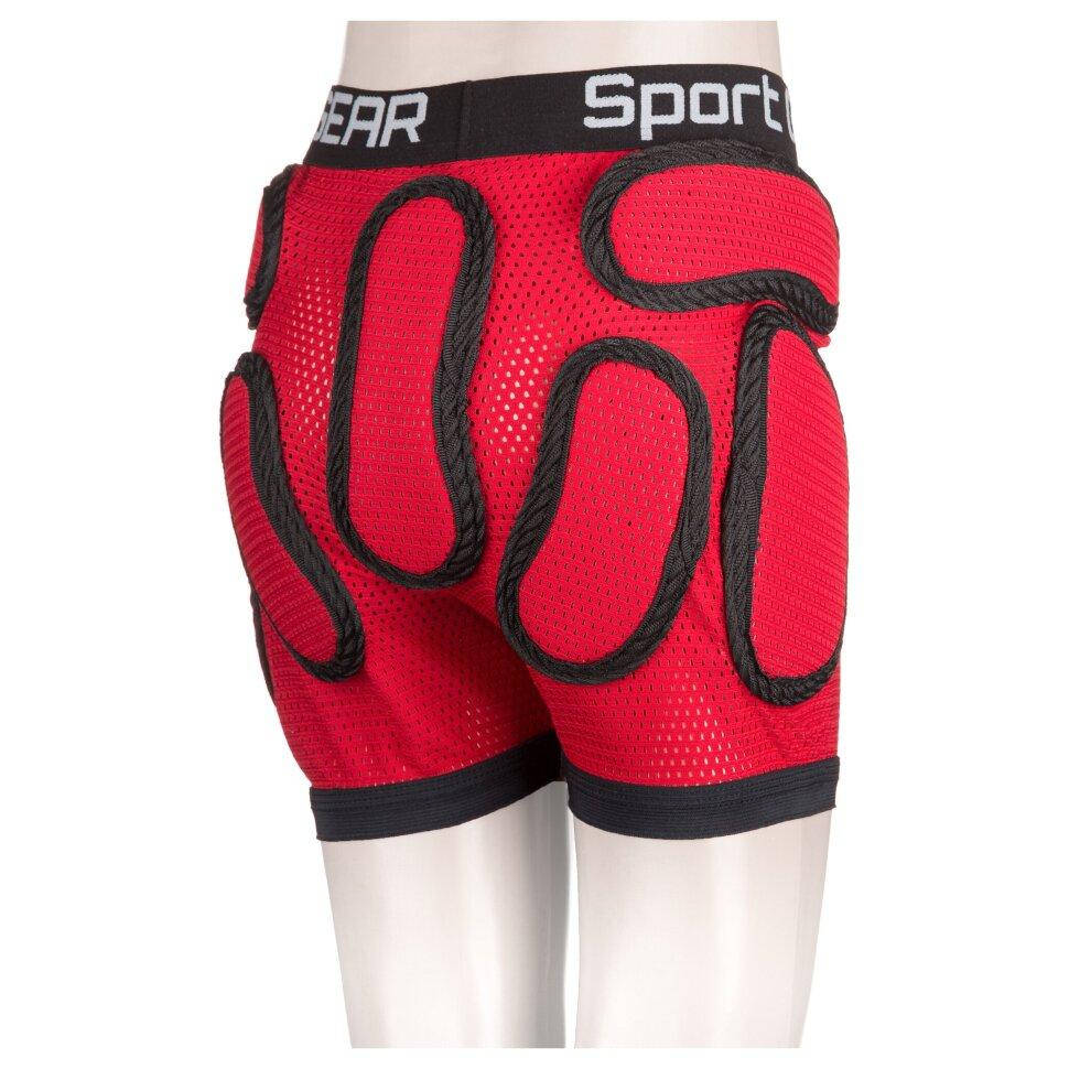 

Защитные детские шорты для роликов Sport Gear Recruit red 3ХS