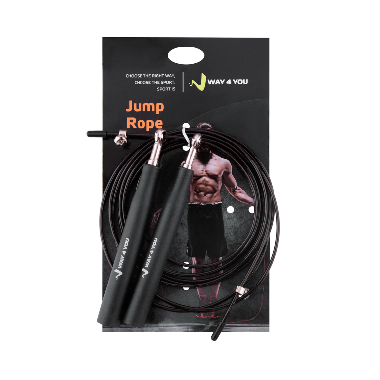 

Cкакалка скоростная, Скакалка для фитнеса ULTRA SPEED CABLE ROPE 3 [w40036-b]