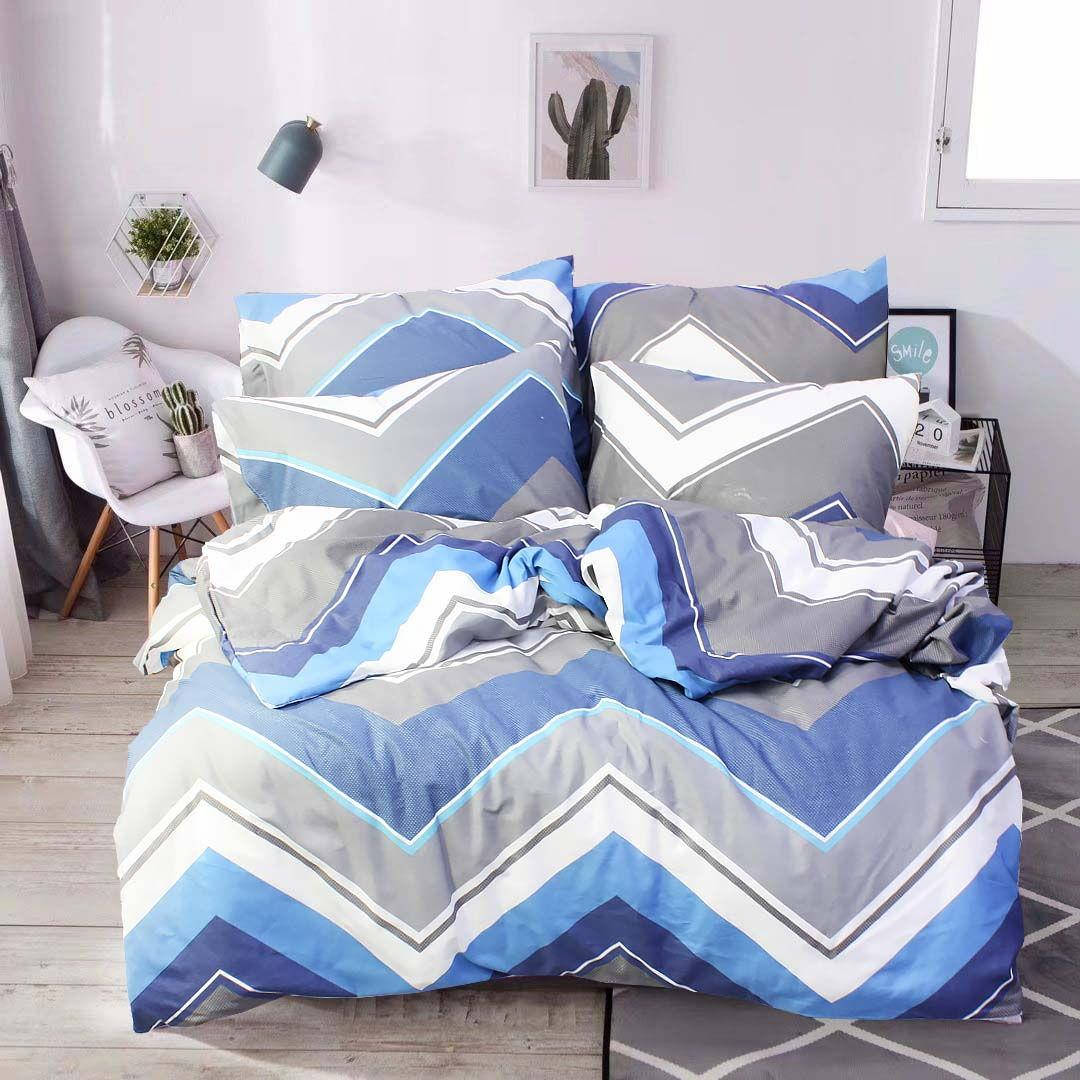 

Еней-Плюс Простынь Т0766 (200x220), Синий