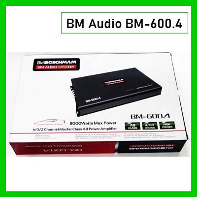 

Автомобильный усилитель звука Boschman BM Audio BM-600.4 4х канальный 8000W