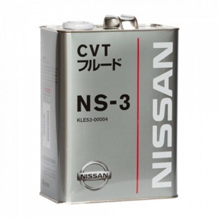 

Трансмиссионное масло Nissan CVT Fluid NS-3 4 л. KLE5300004