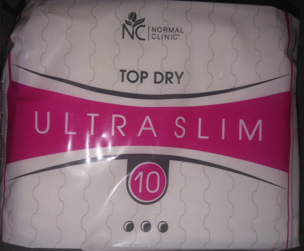 

NormalCliniс прокл д/крит днів ultra slim - top dry - 3 краплі, 240 мм/уп=10