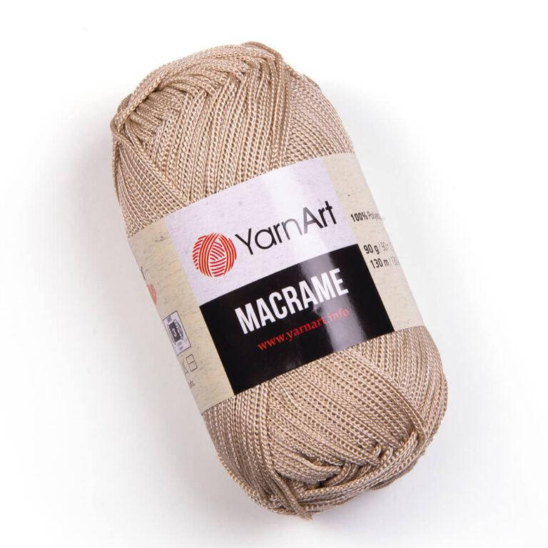 

YarnArt Macrame - 166 бежевый