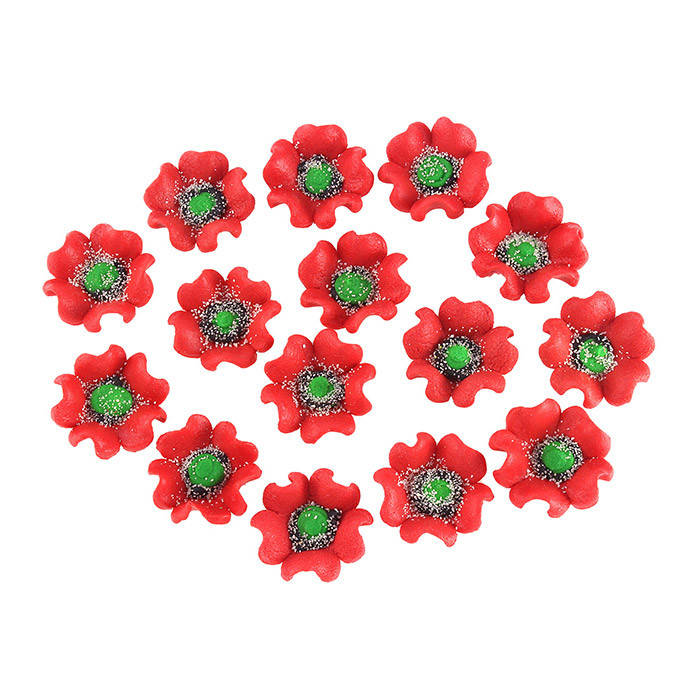 

Цукрова прикраса для торта, тістечок Маки