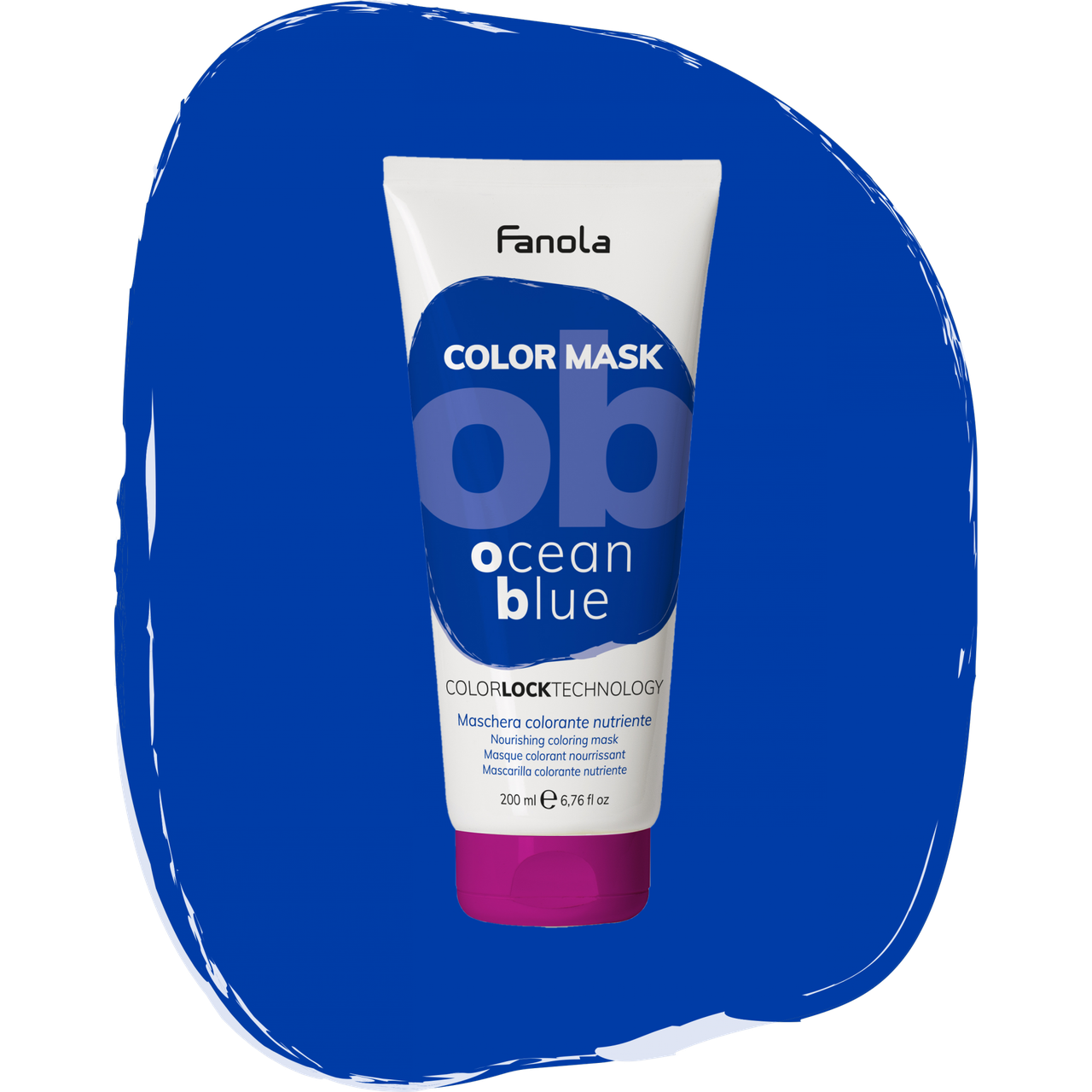 

Тонуюча маска для живлення і зволоження Синій Океан Fanola Color Mask Ocean Blue 200 мл
