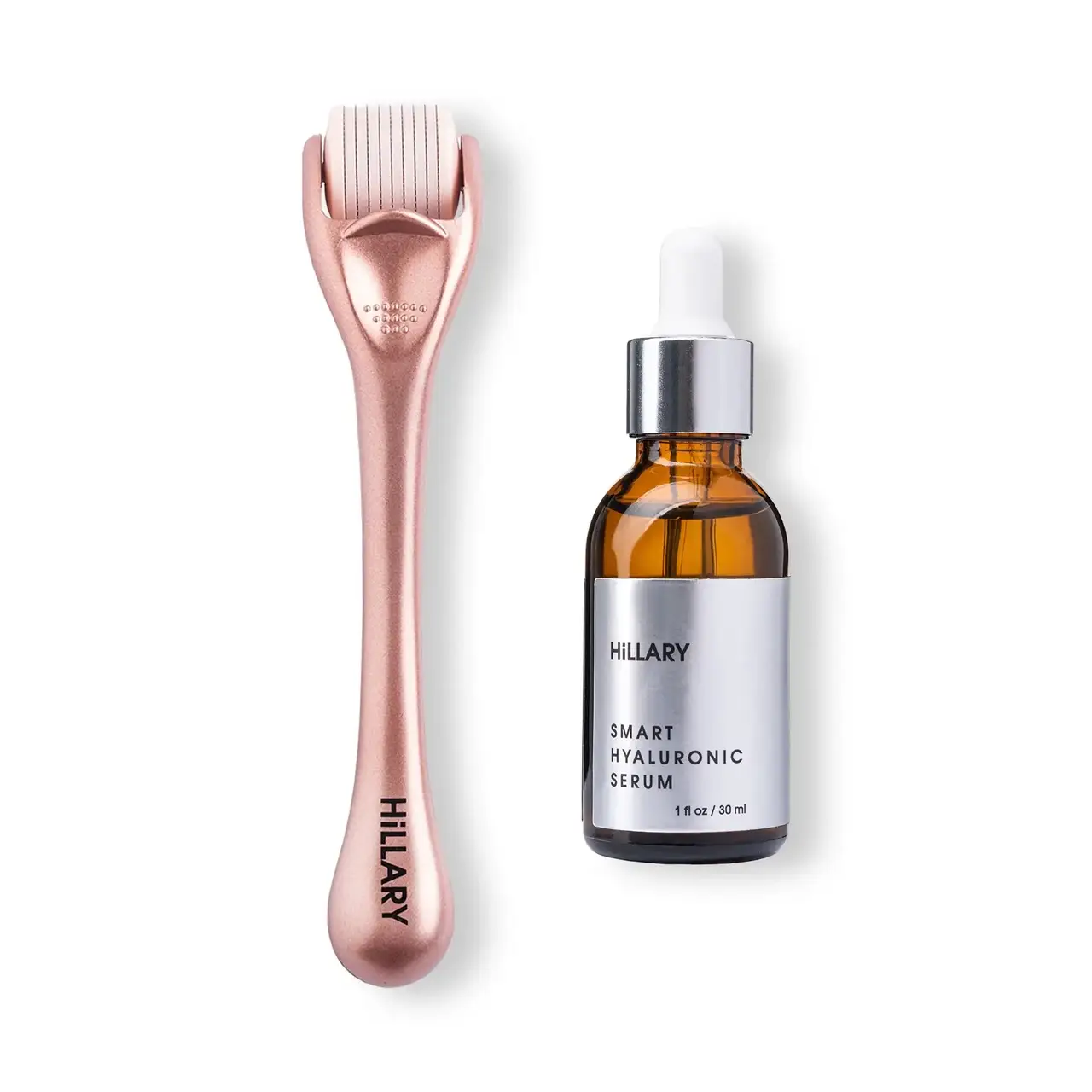 

Гиалуроновая сыворотка Hillary Smart Hyaluronic, 30 мл + Мезороллер для лица Hillary ,уход за лицом,от морщин
