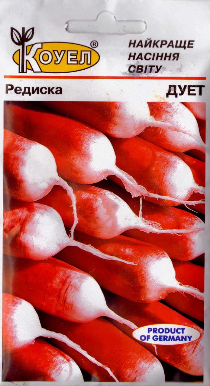 

Семена редиса Дуэт 20г Коуел