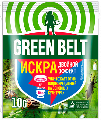 

Инсектицид Искра Двойной эффект 10 граммов Грин Бэлт