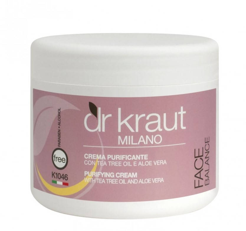 

Dr.Kraut Purifying Cream - Очищающий крем с маслом Чайного дерева и Алоэ Вера, 500 мл