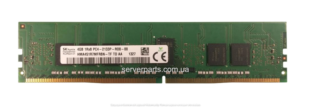 

Оперативная память Hynix 4gb DDR4 Pc4-2133p (HMA451R7MFR8N-TF) RDIMM ECC Registered