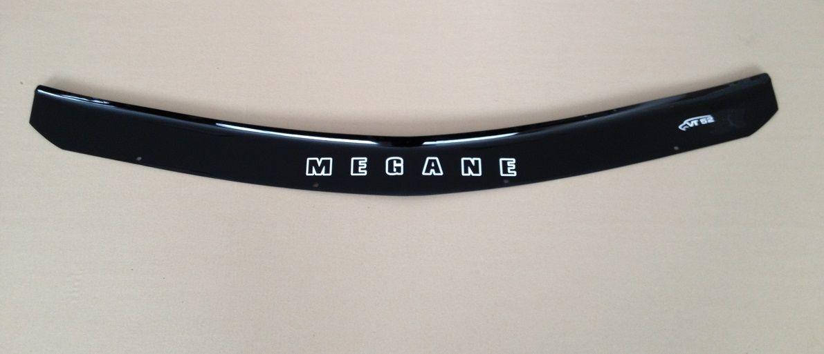 

Мухобойка Renault Meganе II (2002-2008) (VT-52) Дефлектор капота накладка