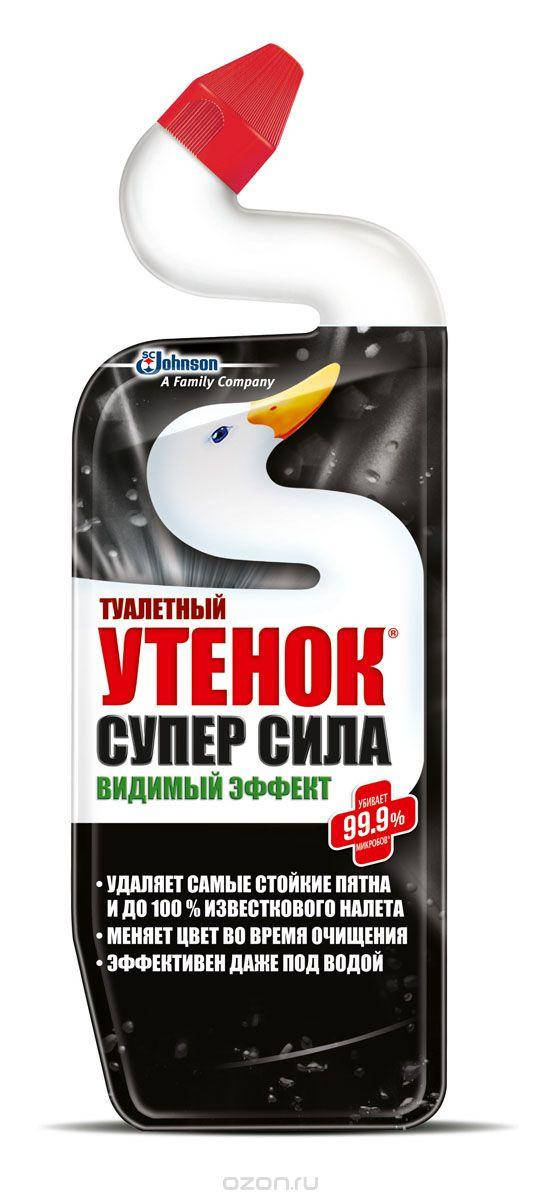 

Средство для чистки унитаза Туалетный Утенок Супер сила 5в1 900 мл.