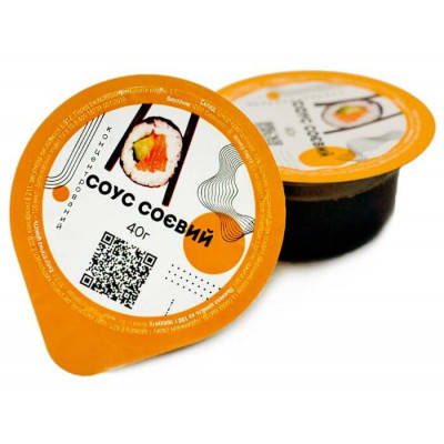 

Соевый соус порционный 40г (1шт)