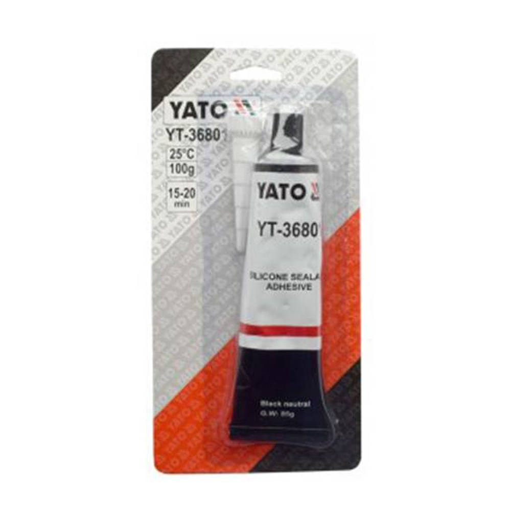 

Клей-герметик силиконовый Yato YT-36801 черный 85 г