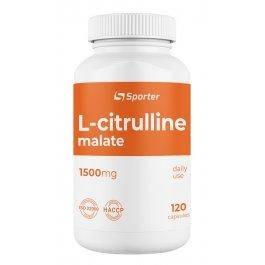 

Цитрулин Sporter L-Citrulline malate 1500 мг 120 капс