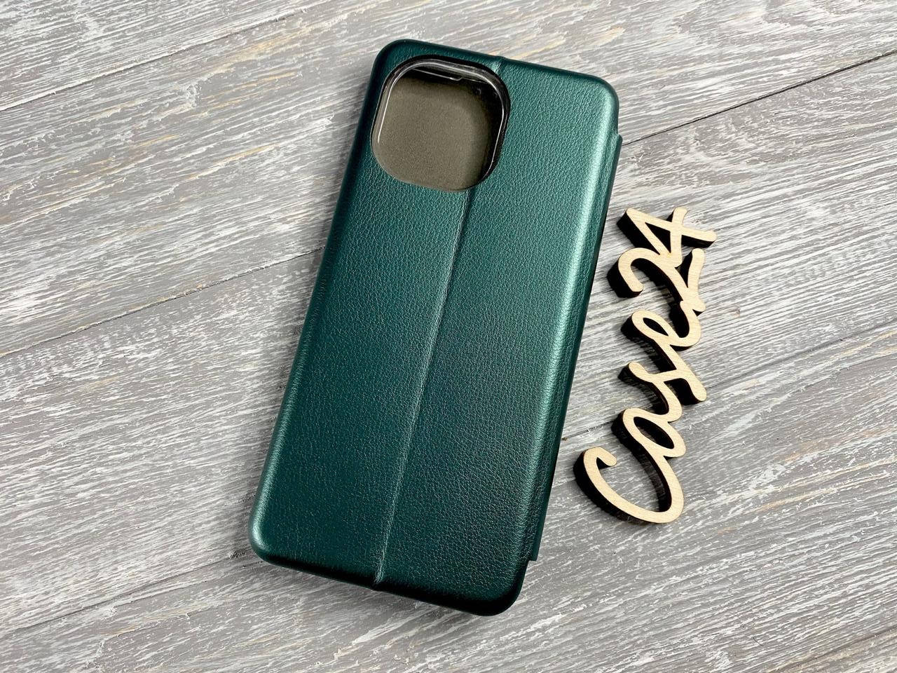 

Чехол книжка Elegant book для Xiaomi Mi 11 (4 цветa) изумрудный